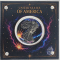 Space Frontier 2024 American Silver Eagle | Cosmic Black Hole Edition