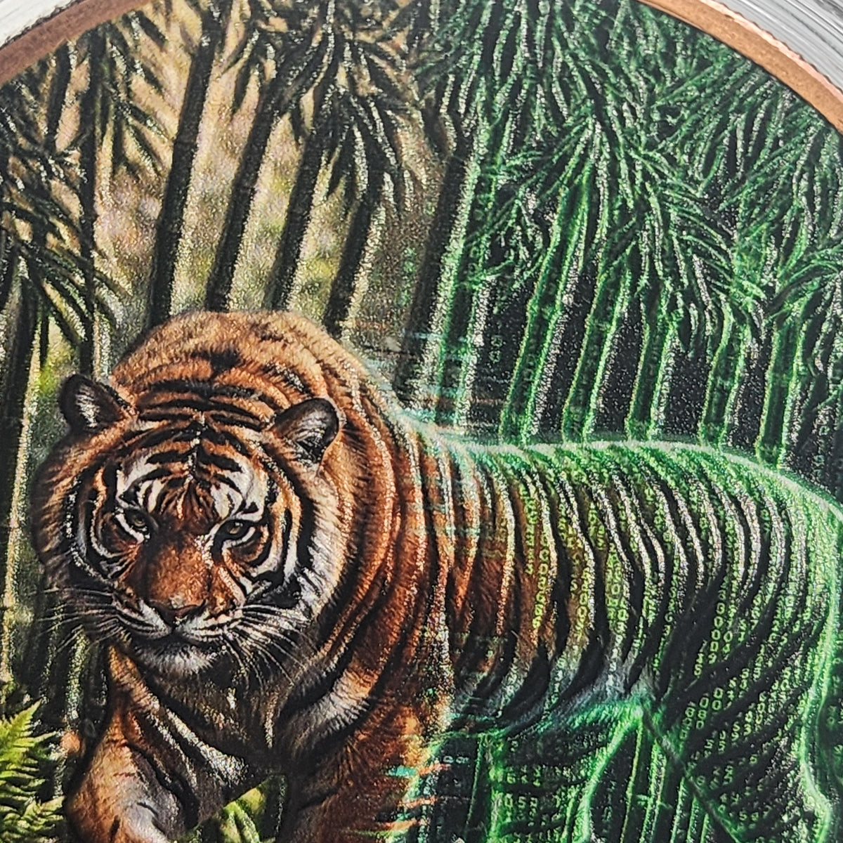 2025 "The Great Escape" Tiger Colorized 5oz Copper