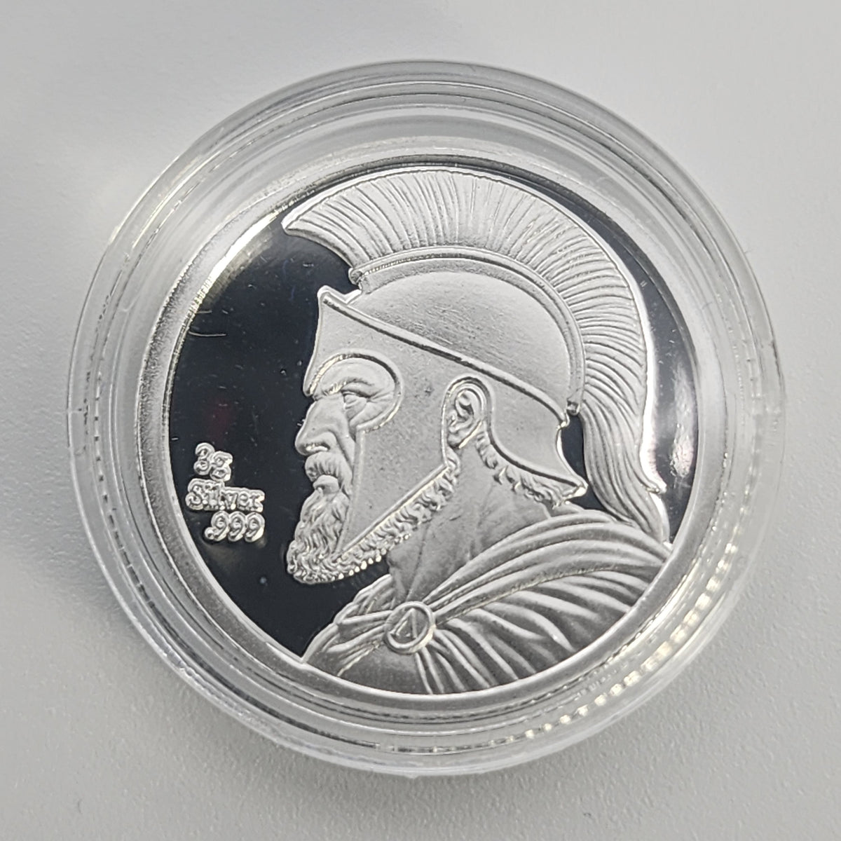 2026 King Leonidas: Molon Labe | 3 g Silver Medal
