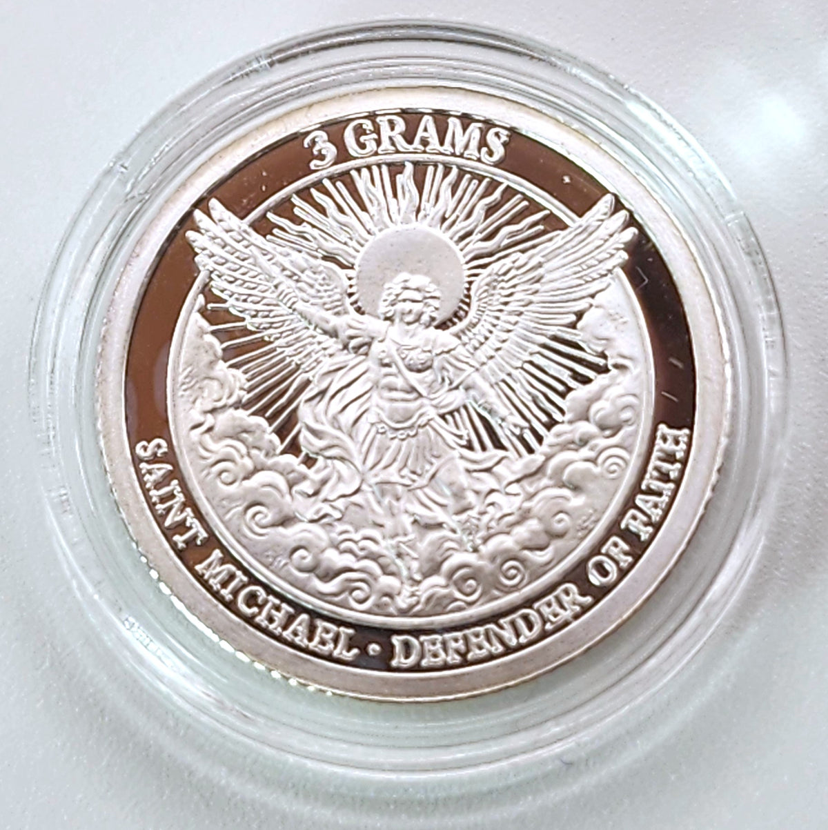 St. Michael 3-gram Silver Medal