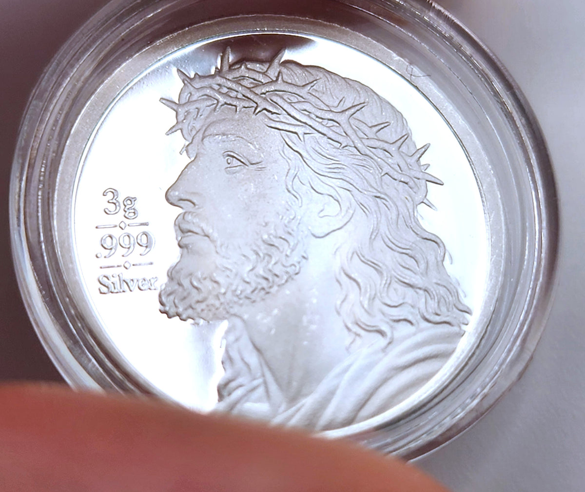 Jesus 3-gram Silver Medal