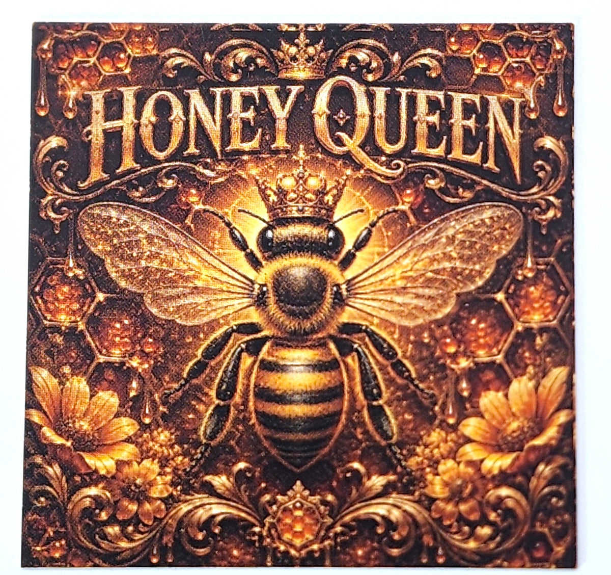 Honey Queen Shaped 1oz AVDP Copper | HoboCoins Exclusive