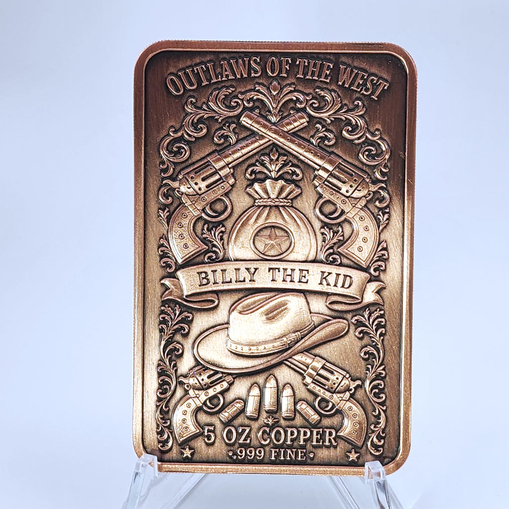 Billy the Kid 5oz Copper | Second in Series