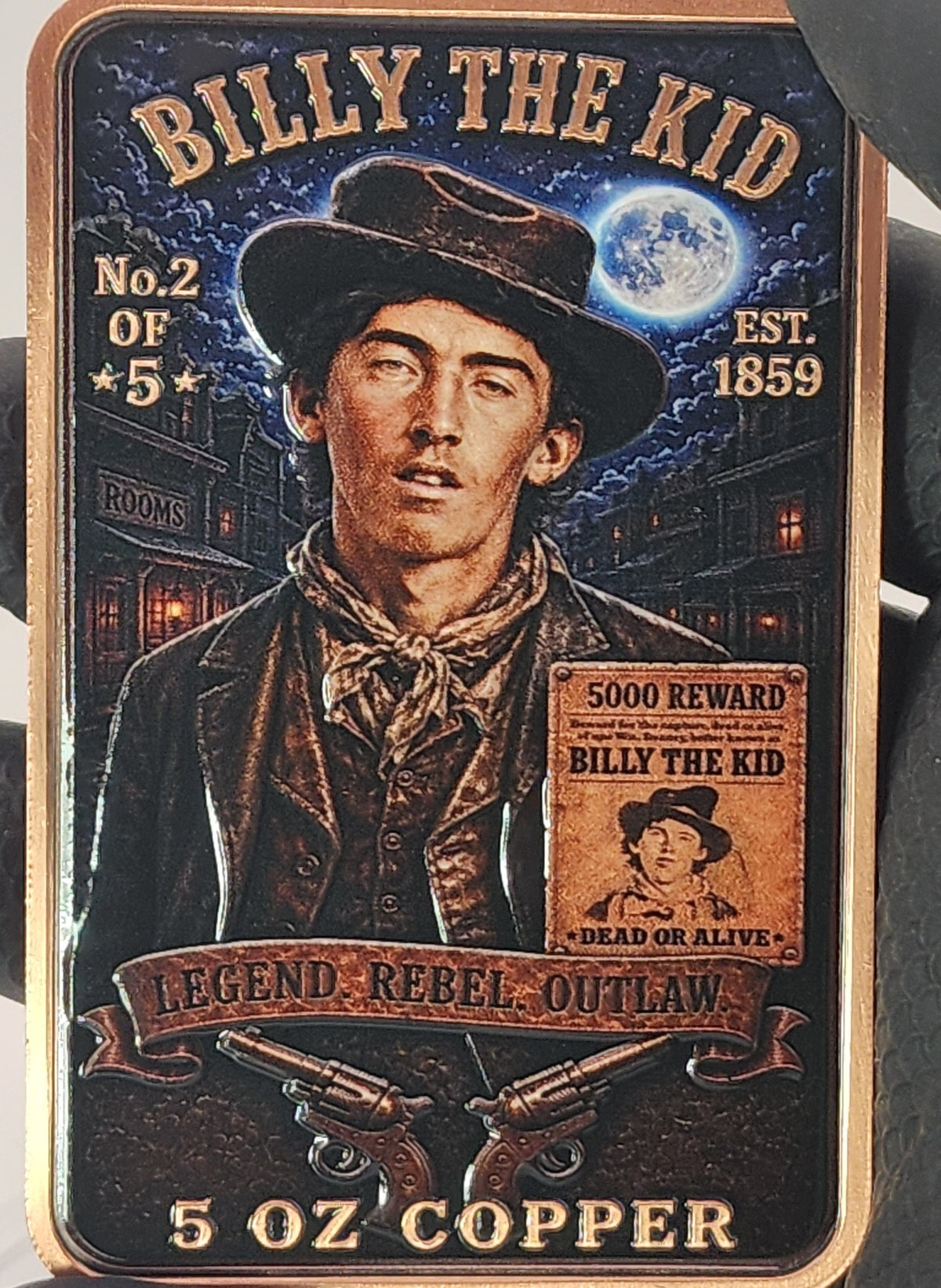 Billy the Kid 5oz Copper | Second in Series