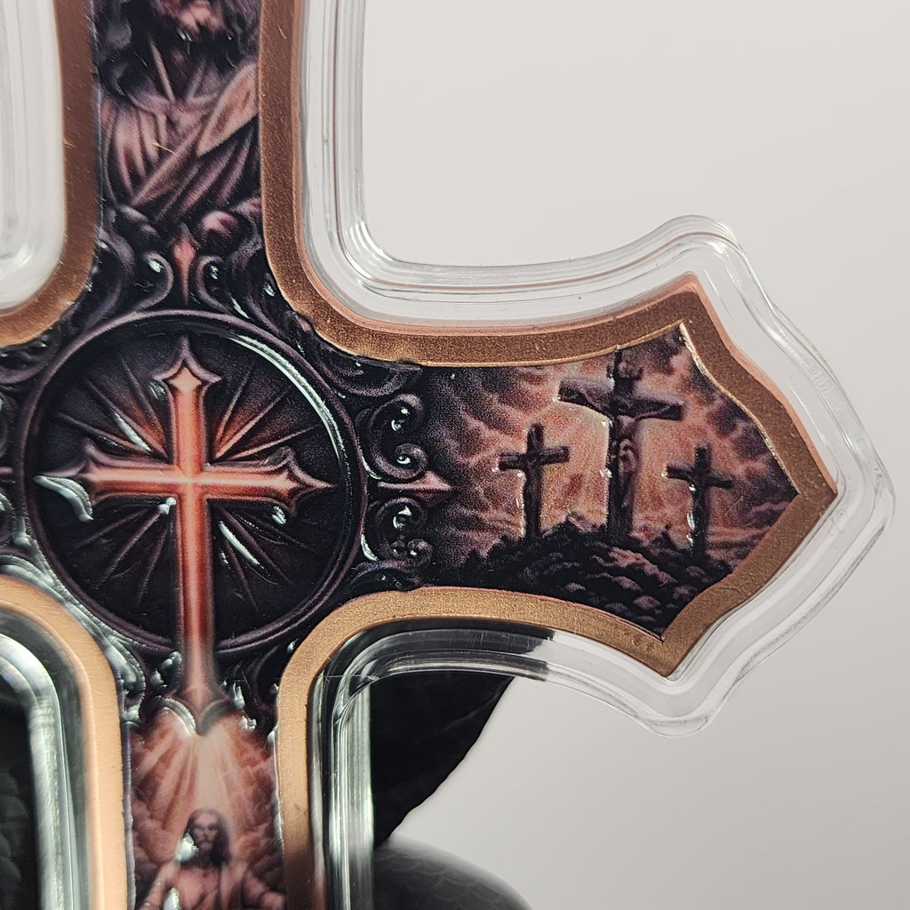 Life of Christ 5oz Copper Cross