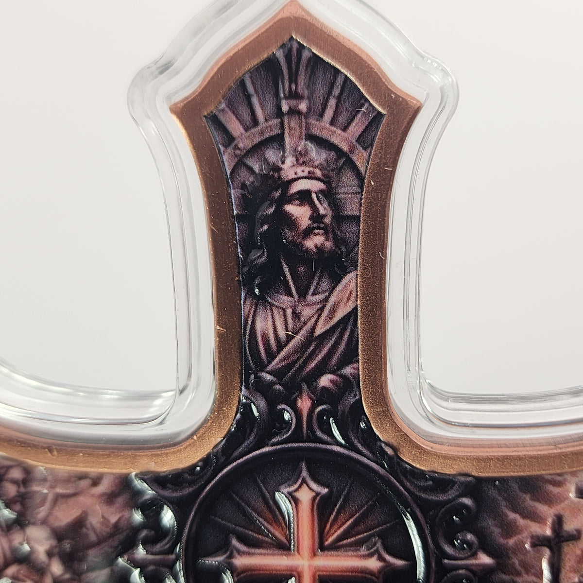 Life of Christ 5oz Copper Cross