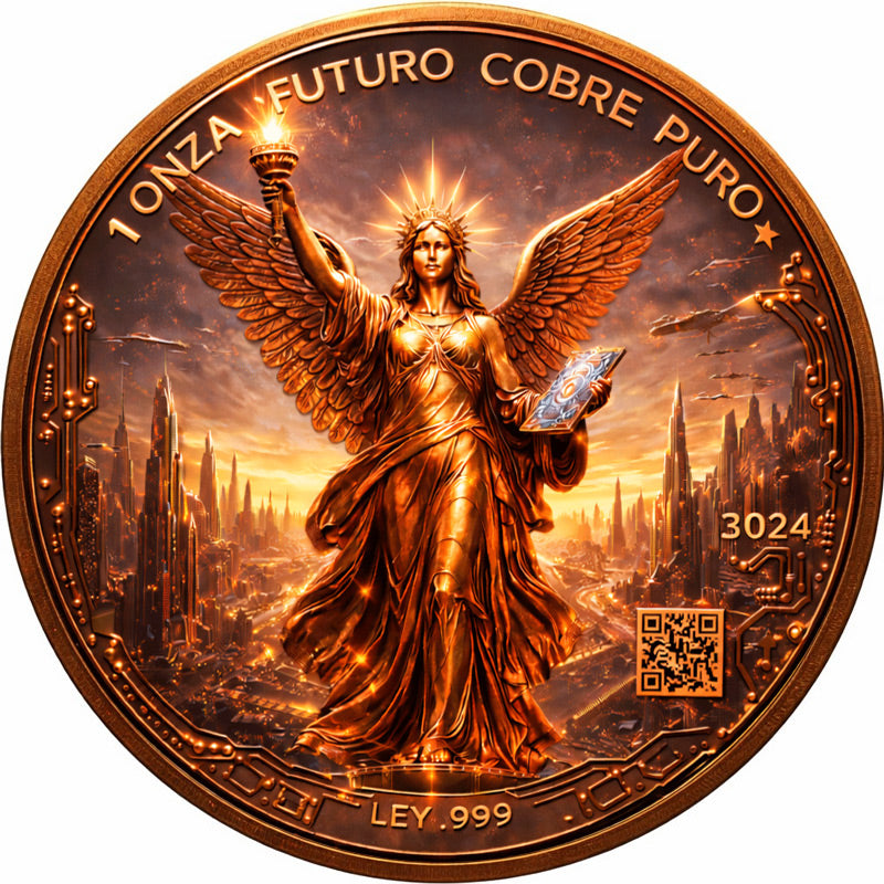 HoboCoin Exclusive 2026 Libertad Future Coin 1 Oz Copper Round