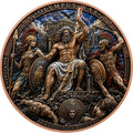Olympus War - Fall of the Gods 1 Kilo Copper Medal