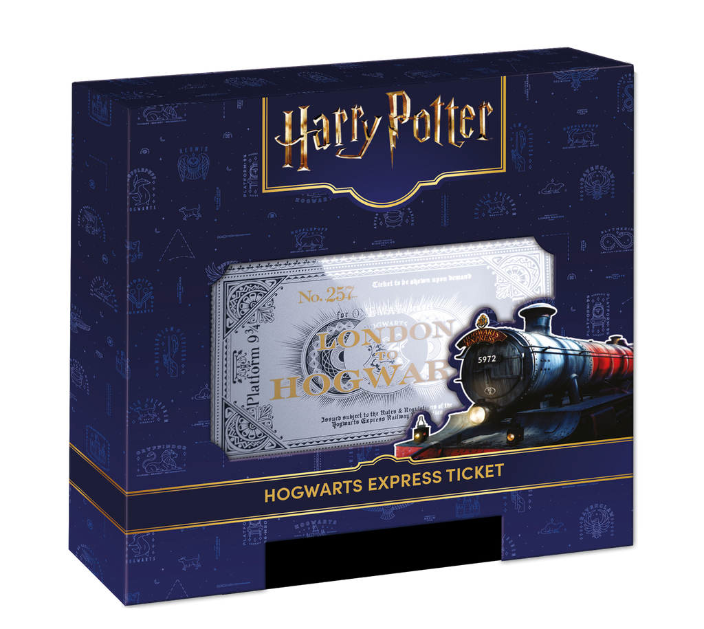 2026 Samoa Harry Potter Hogwarts Express Ticket 3g Silver Foil Coin