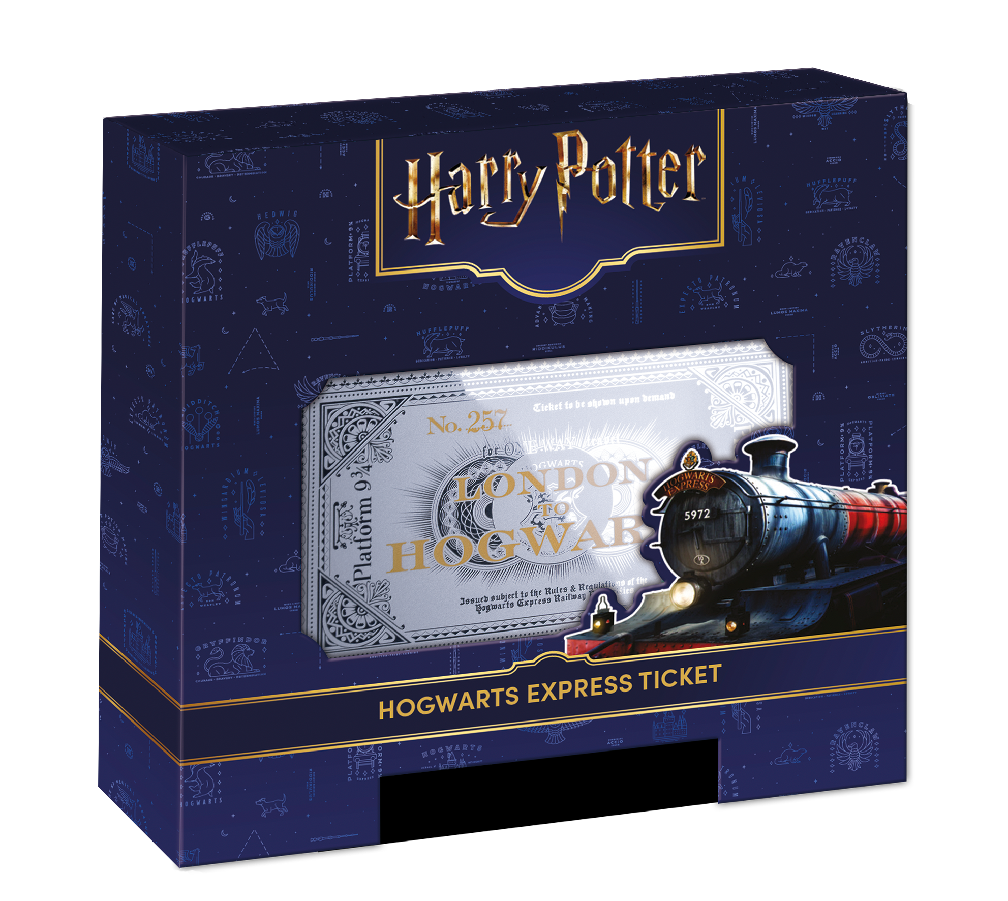 2026 Samoa Harry Potter Hogwarts Express Ticket 3g Silver Foil Coin