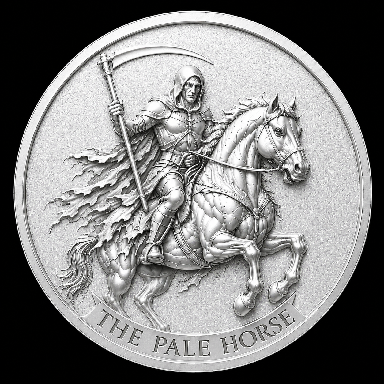 The Four Horsemen of the Apocalypse 4 x 3g Silver Medal Set