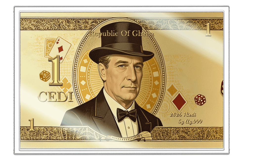 2026 Ghana "All In" 5g Silver Foil Note
