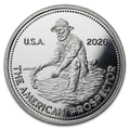 2026 PAMP Suisse Engelhard Prospector 1 oz Silver Round