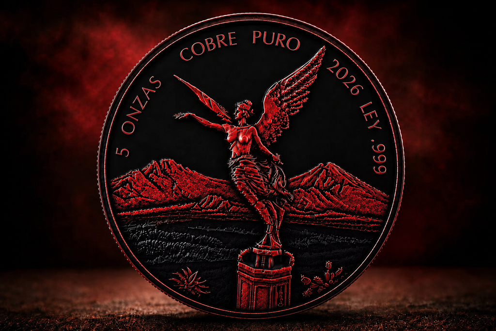 Libertad en Rojo 5 oz Copper Medal