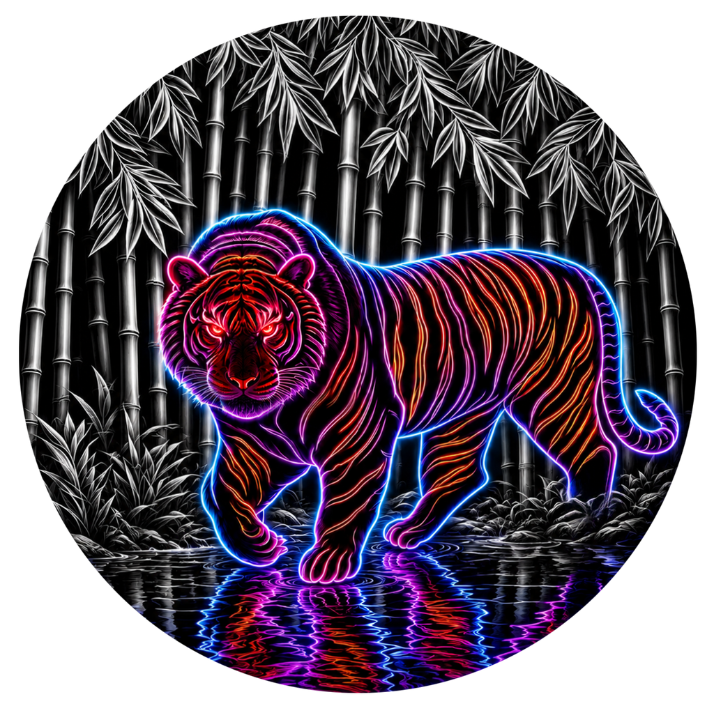 2025 Nature Tiger - TigerPunk Edition 5oz Copper Round