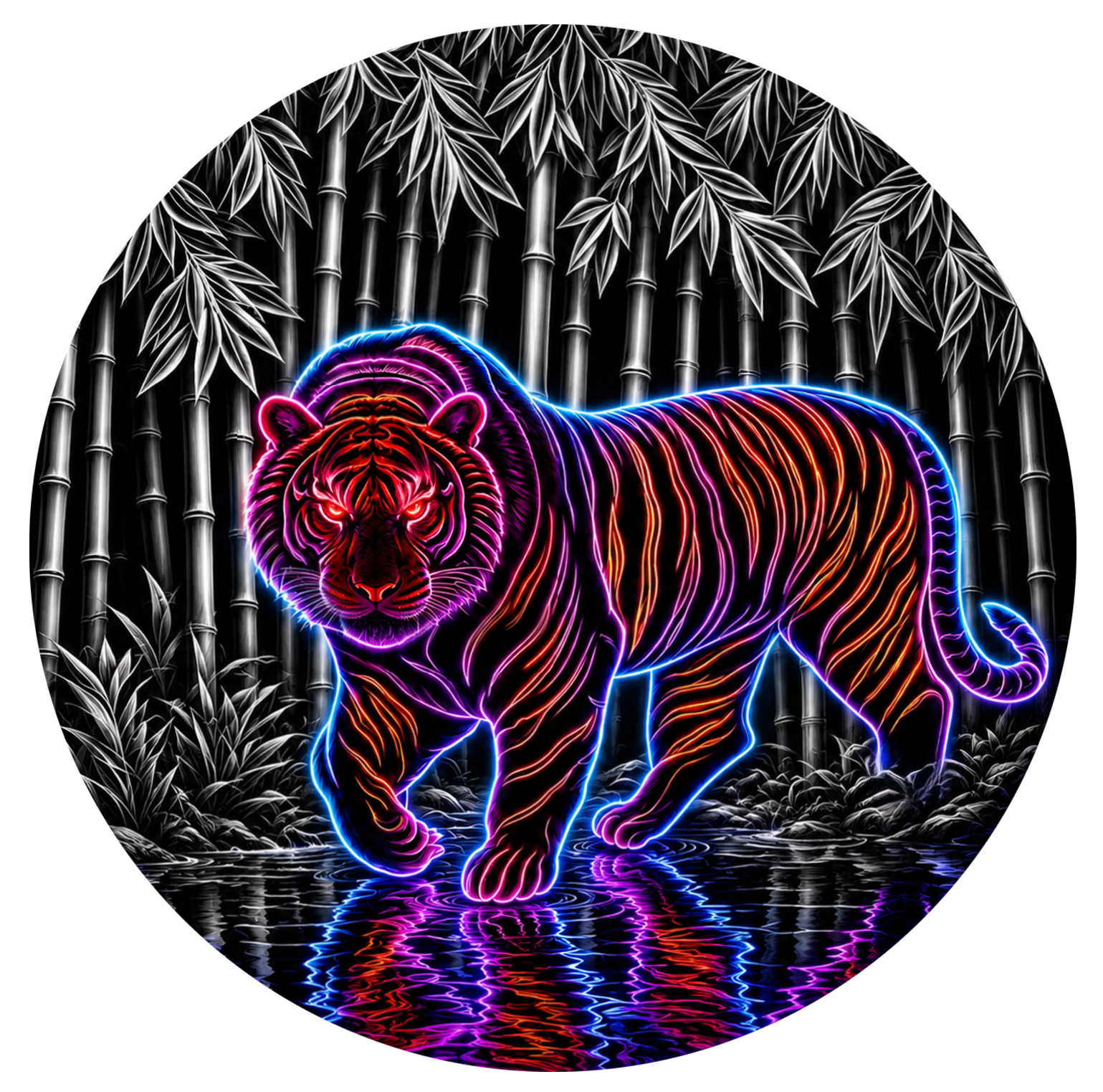2025 Nature Tiger - TigerPunk Edition 5oz Copper Round