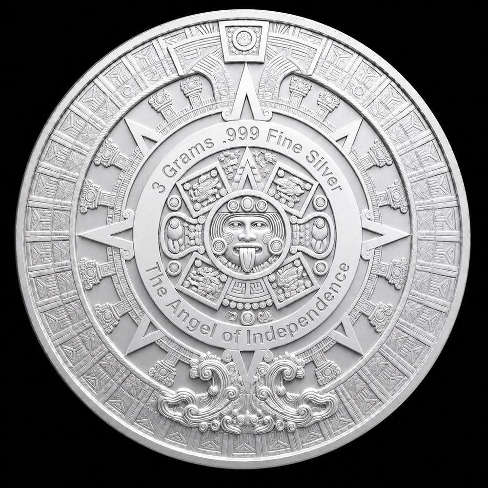Aztec Culture Libertad 3g Silver Round