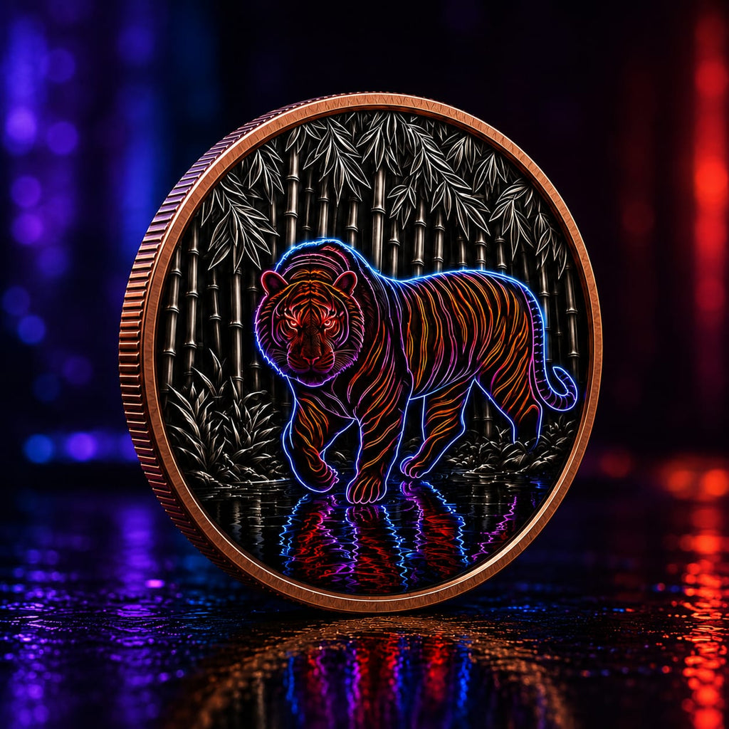 2025 Nature Tiger - TigerPunk Edition 5oz Copper Round