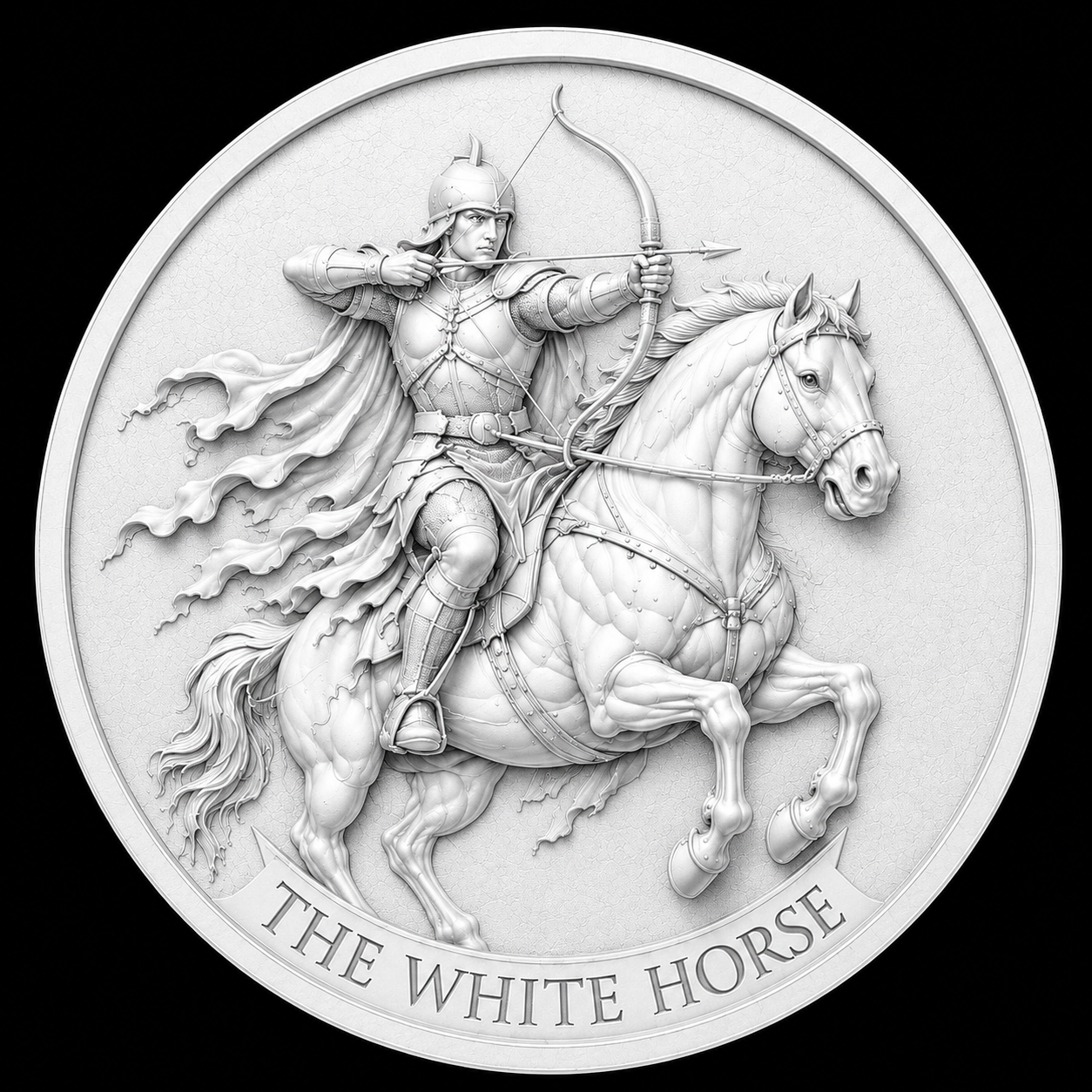The Four Horsemen of the Apocalypse 4 x 3g Silver Medal Set