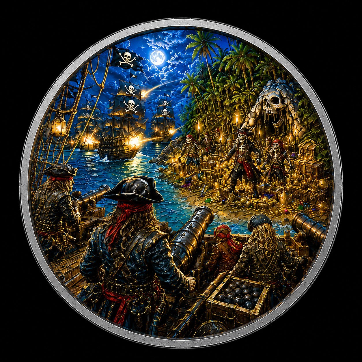 2026 Niue Treasure Island - Deadman's Last Plunder 1 oz Silver Coin