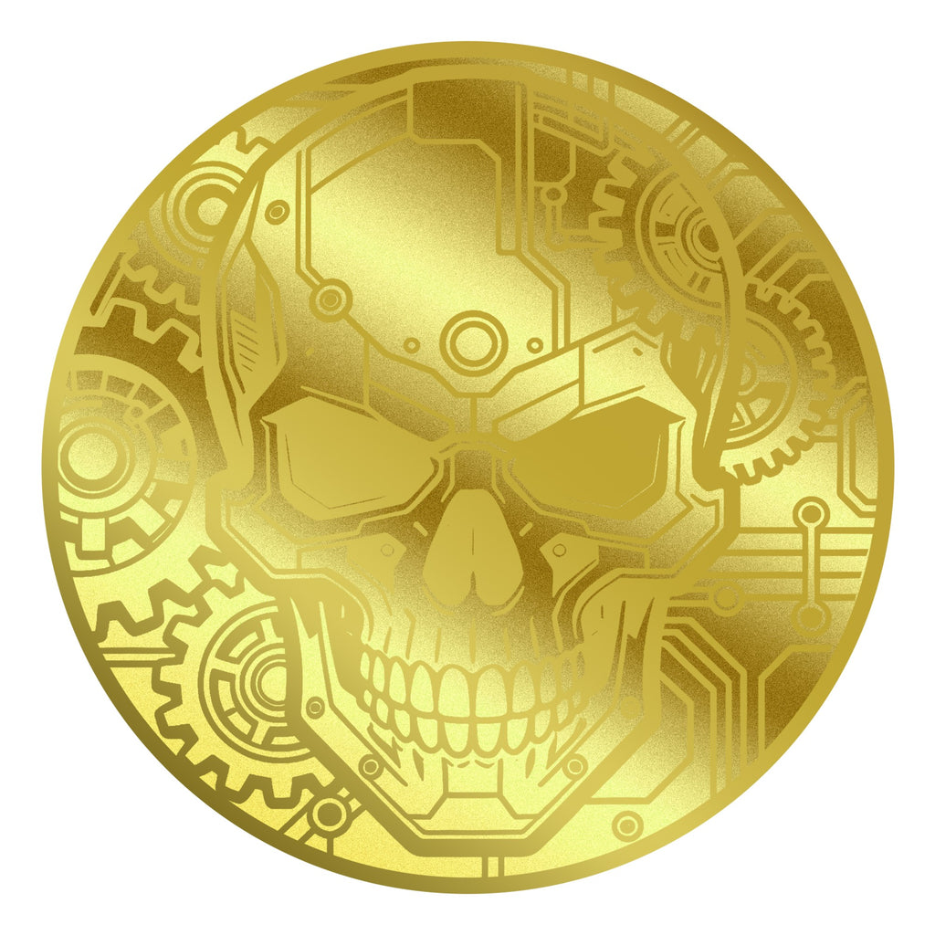 2026 Liberia AI Taking Over 1/1000 oz Gold Coin in Card