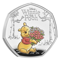 Disney Winnie the Pooh 100th Anniversary Proof Silver Coin 8g Colorized Gift