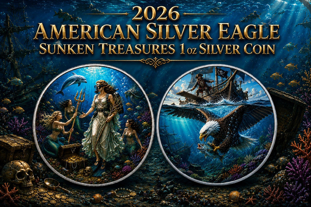 2026 U.S. Eagle Sunken Treasures Edition 1 oz Silver Coin