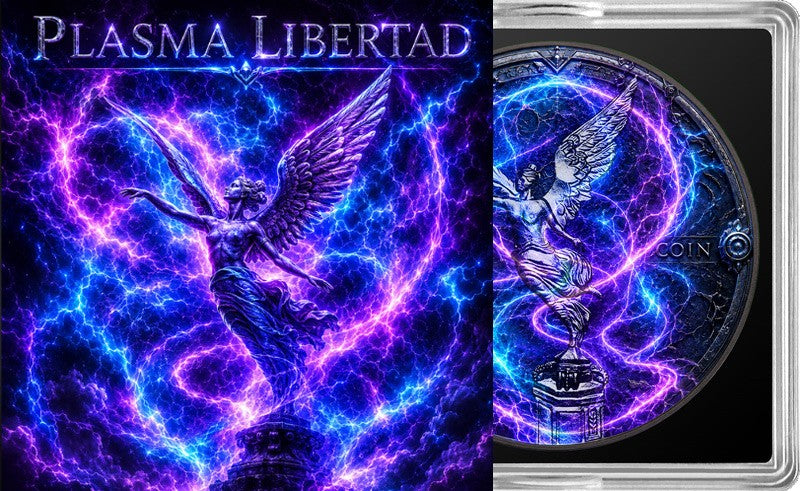 2024 Mexico Plasma Libertad 1 oz Silver Coin