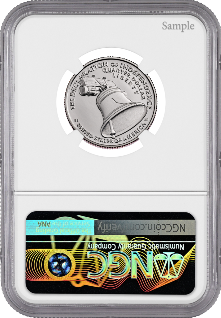 2026-P NGC GEM UNC U.S. Declaration of Independence Quarter | Treasure Series