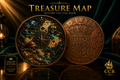 Treasure Map Pirate 1 AVDP oz Copper Round | CCB Exclusive