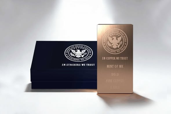 Mint of MK Kilo Copper Bar