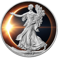 2026 U.S. Silver Eagle - Solar Eclipse Edition 1 oz