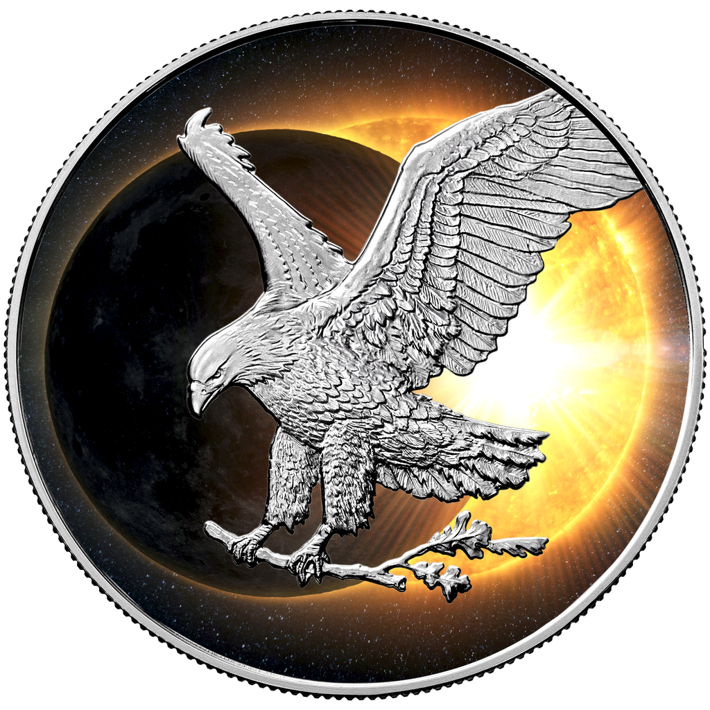2026 U.S. Silver Eagle - Solar Eclipse Edition 1 oz