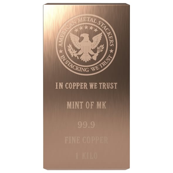 Mint of MK Kilo Copper Bar