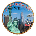 2026 U.S. Half Dollar 9/11 25th Anniversary Colorized & Gold Plated Coin