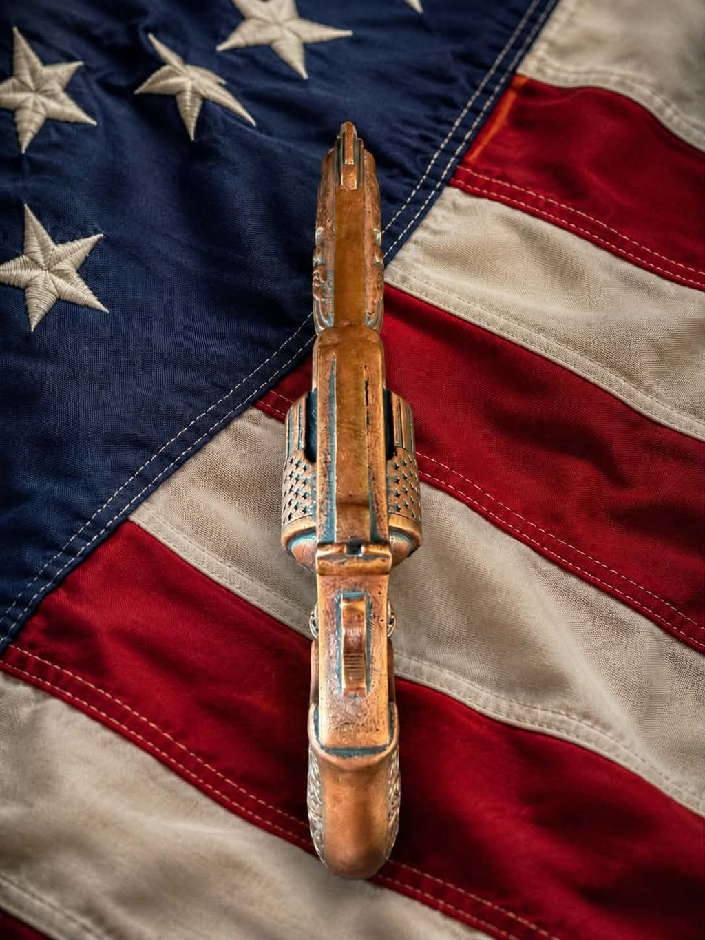 250th Anniversary 2.5 oz Copper 3D Revolver