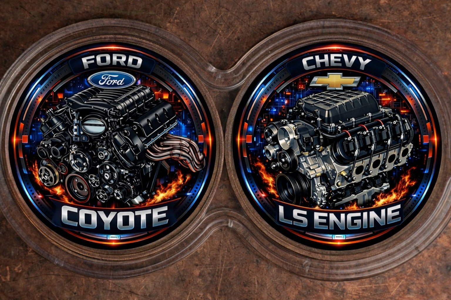 2026 GM Vs Ford Infinity Medals 2-1oz Copper
