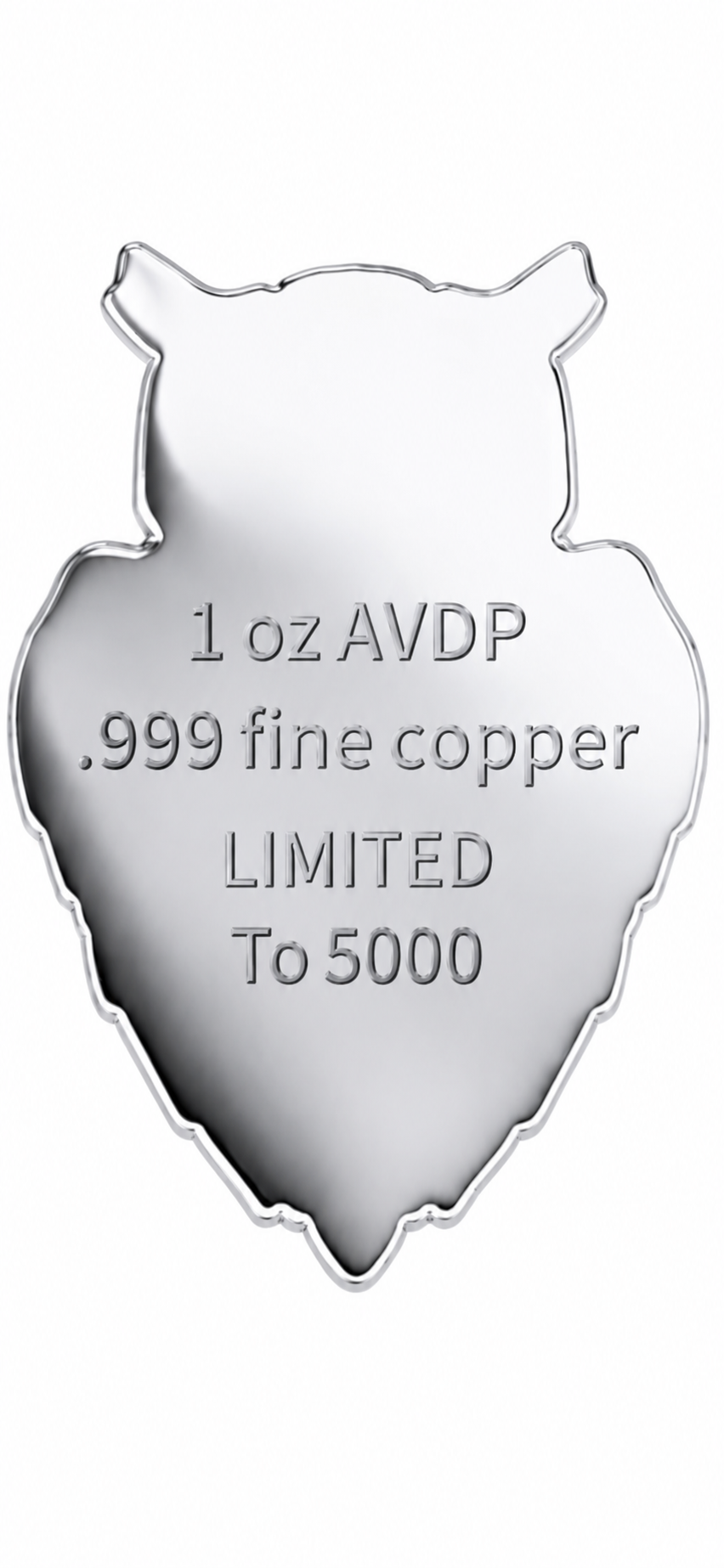 Modern Wisdom AI Owl 1 oz Copper Medal
