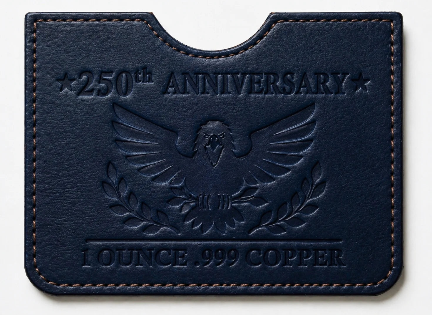 250th Anniversary Eagle in pouch 1oz .999 Copper