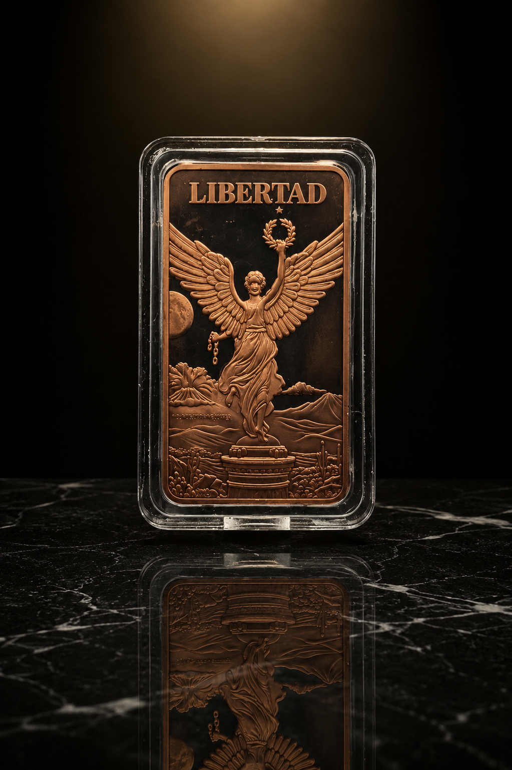 Libertad Full View 1oz Copper Bar