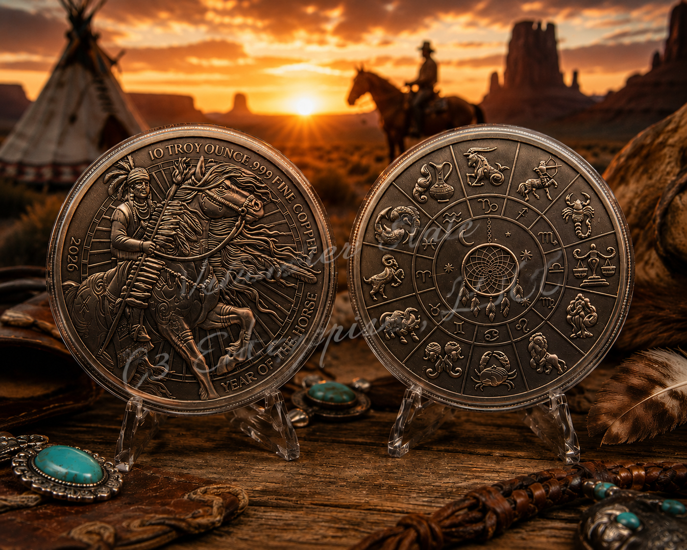 2026 Year of the War Horse 10oz .999 Copper
