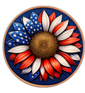 2026 Freedom Flower Colorized 5 oz Copper Round