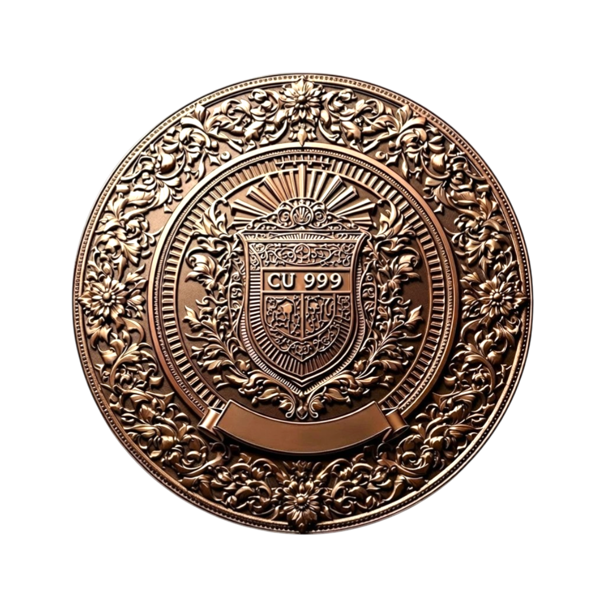 Ancient Warriors Samurai 5 oz Copper Round