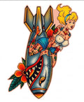 Bomber Girl 1oz Copper Medal