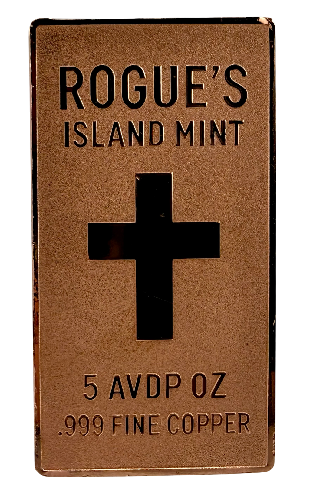 Jesus - He is Risen Colorized 5 oz Copper Bar