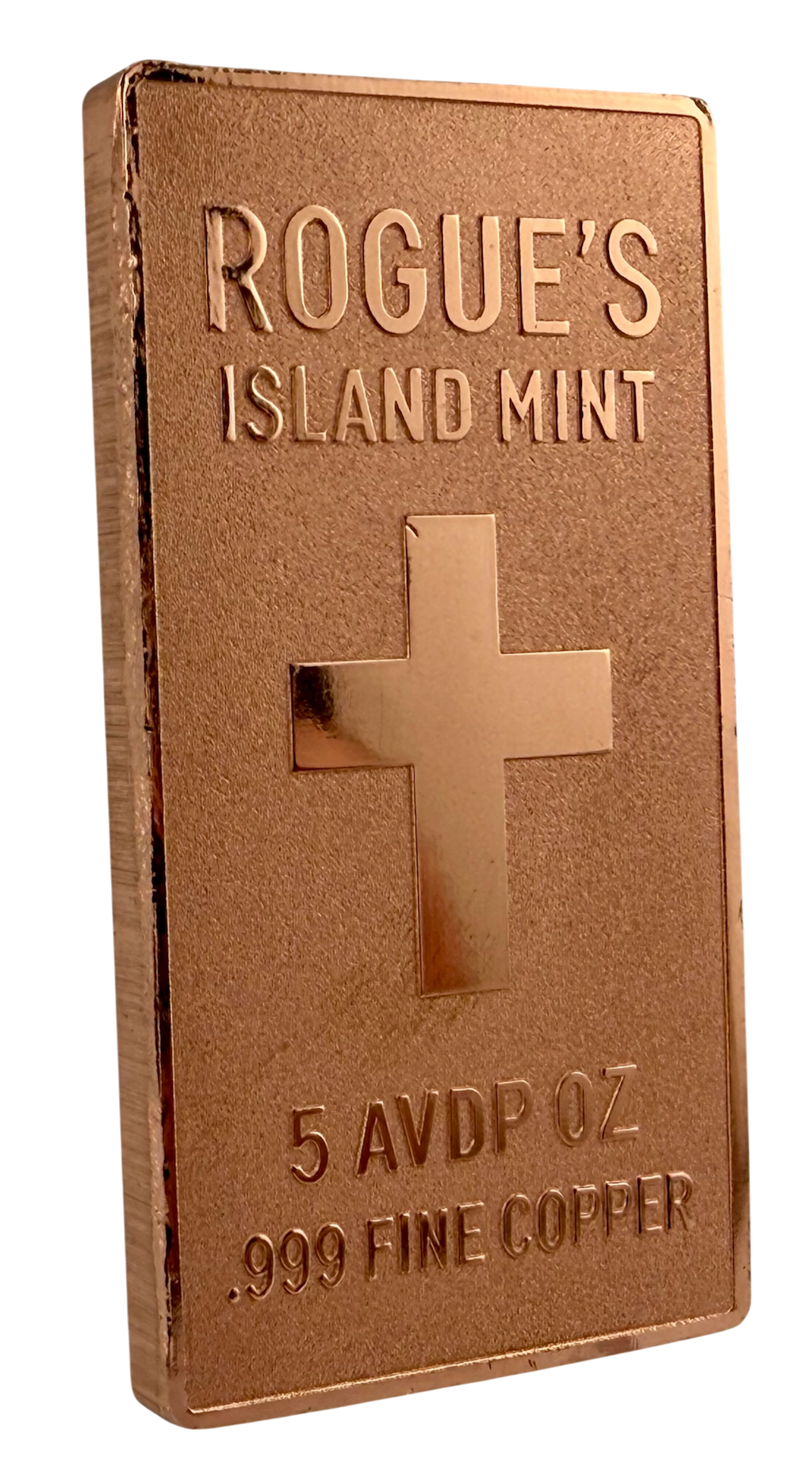 Jesus - He is Risen Colorized 5 oz Copper Bar