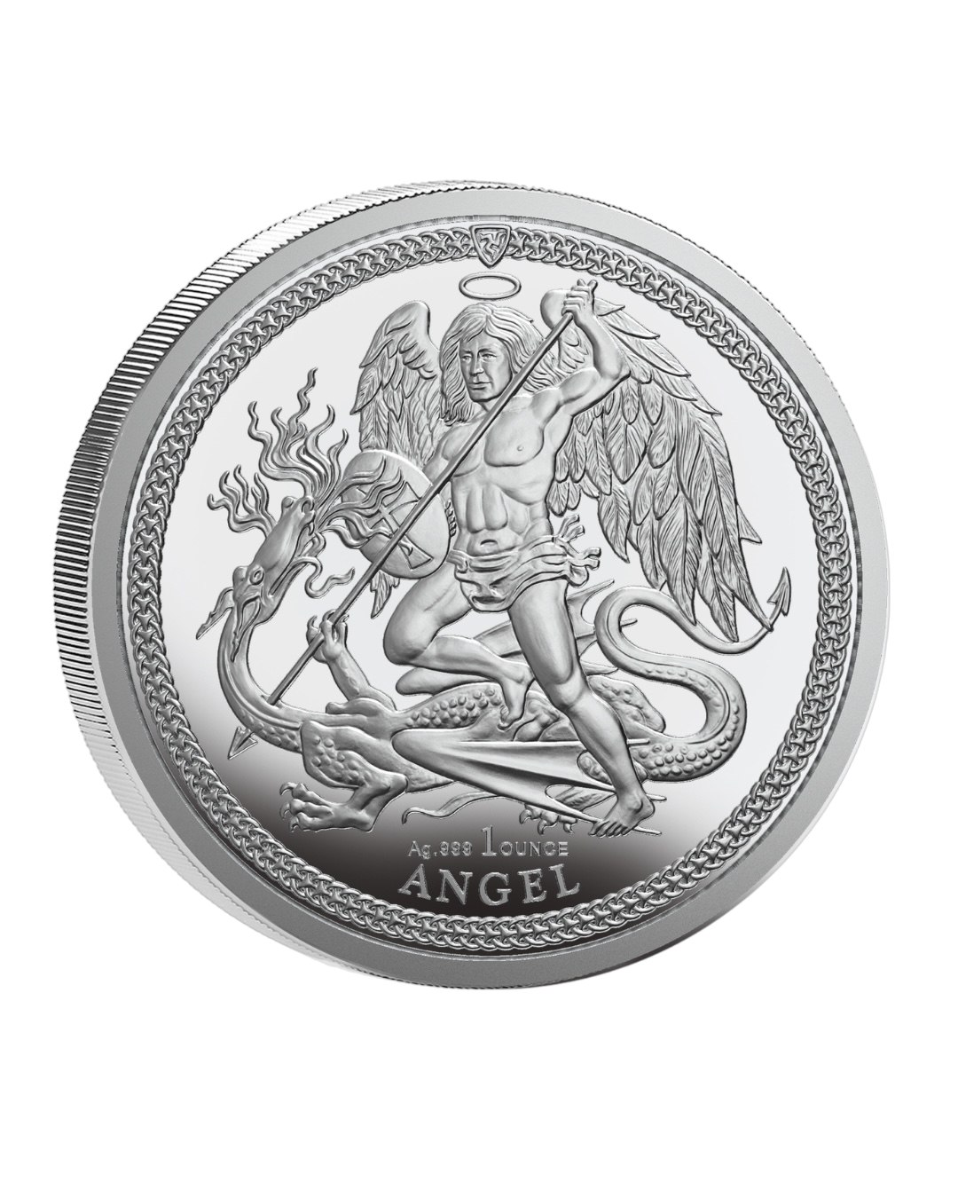 2026 Isle of Man Angel Reverse Proof 2 x 1 oz Silver Coin Set