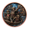 Pirates of the Seas 1 oz Copper Round