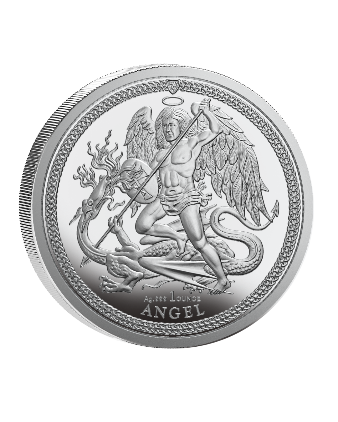 2026 Isle of Man Angel Reverse Proof 2 x 1 oz Silver Coin Set