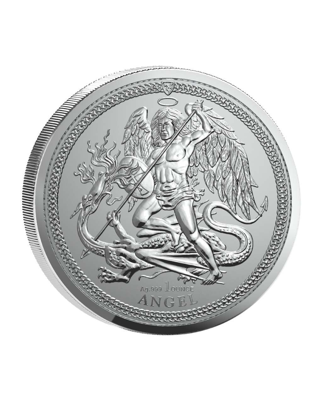 2026 Isle of Man Angel Reverse Proof 2 x 1 oz Silver Coin Set